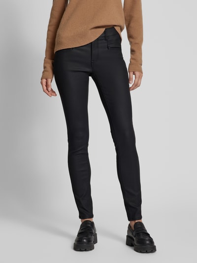 Tom Tailor Skinny Fit Jeans mit Beschichtung Modell 'ALEXA' Black 4