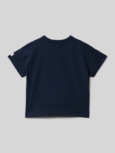 Mango CroppedT-Shirt mit Rundhalsausschnitt Marine 3