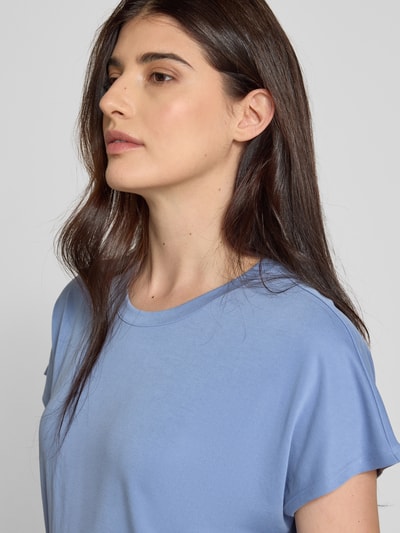 Jake*s Collection T-Shirt mit Rundhalsausschnitt Blau 3