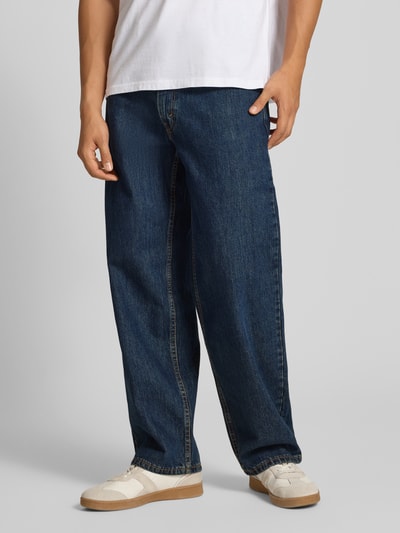Levi's® Baggy fit jeans met contrastnaden, model 'CRUSADER' Donkerblauw - 4