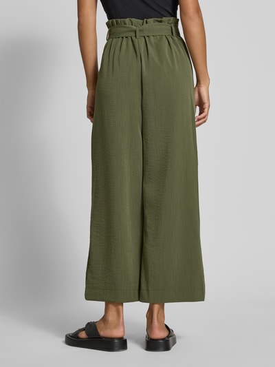 Only Regular Fit Hose mit Paperbag-Taille Modell 'MARSA' Khaki 5