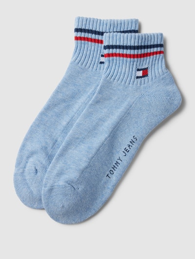 Tommy Hilfiger Socken mit Label-Print im 2er-Pack Jeansblau 1