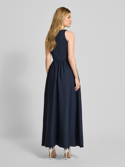 TROYDEN COLLECTION Cocktailkleid mit Rundhalsausschnitt Dunkelblau 5