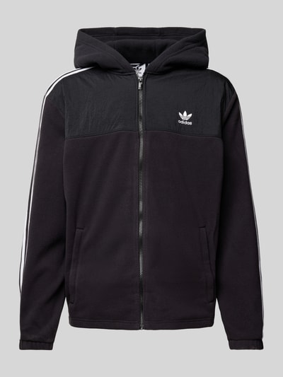 adidas Originals Fleecejacke mit Kapuze Black 1