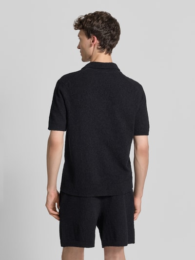 Lacoste Regular Fit Poloshirt aus Baumwoll-Mix Dunkelblau 5