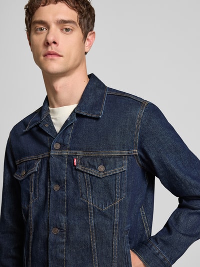 Levi's® Jeansjacke mit Label-Detail Modell 'THE TRUCKER JACKET' Jeansblau 3