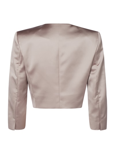 Christian Berg Cocktail Bolero aus Satin  Sand Melange 3