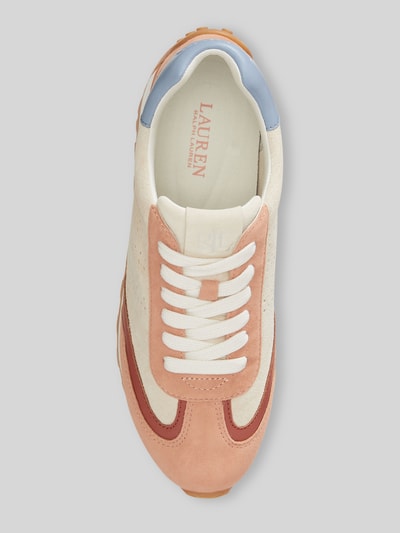Lauren Ralph Lauren Sneaker aus echtem Leder mit Logo-Prägung Rose 3