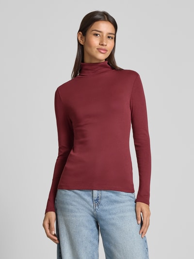 s.Oliver RED LABEL Longsleeve aus reiner Baumwolle Bordeaux 4