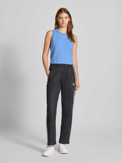 adidas Sportswear Top met logo en ronde hals Blauw - 1