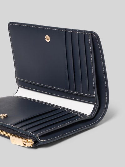 Tommy Hilfiger Portemonnaie mit TH-Allover-Muster Dunkelblau 3