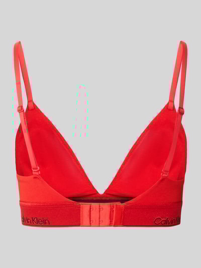 Calvin Klein Underwear Bralette met elastische band met logo Rood - 3
