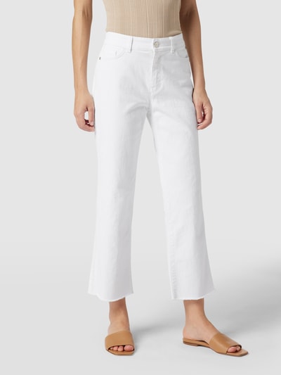 Marc Cain Jeans mit Galonstreifen Offwhite 4