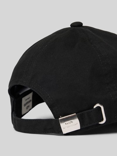 MADS NØRGAARD Basecap mit Label-Stitching Black 3