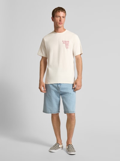 Only & Sons T-shirt o kroju relaxed fit z czystej bawełny model ‘KENNY’ Biały 1