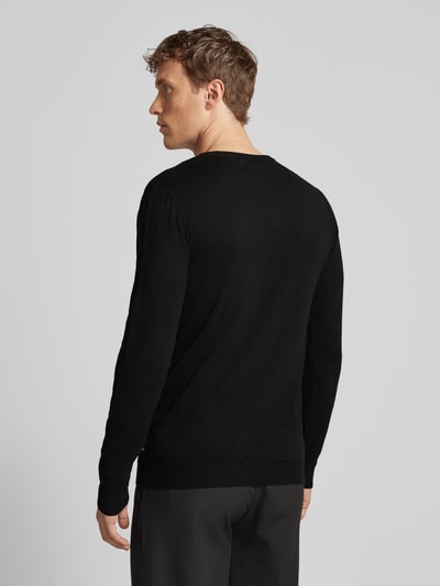 Matinique Pullover mit Label-Detail Modell 'Jones' Black 5