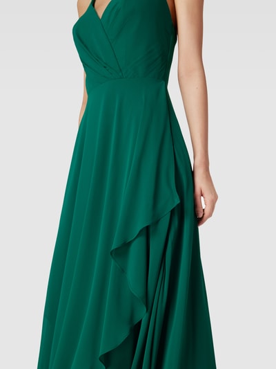 Luxuar Abendkleid mit Herz-Ausschnitt Gruen 3