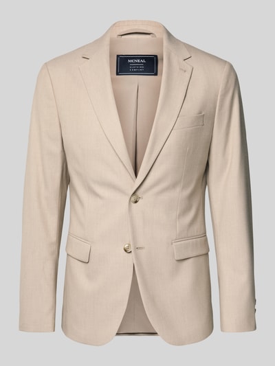 MCNEAL 2-Knopf-Sakko mit Reverskragen Beige 2