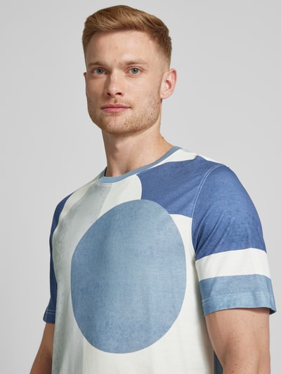 Jack & Jones Premium T-Shirt mit Rundhalsausschnitt Modell 'BLACARNABY' Mittelbraun 3