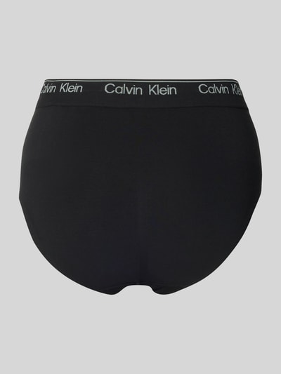 Calvin Klein Underwear Slip mit elastischem Label-Bund Black 3