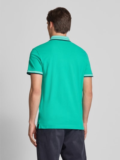 Tom Tailor Regular Fit Poloshirt aus Baumwoll-Mix Grass 5