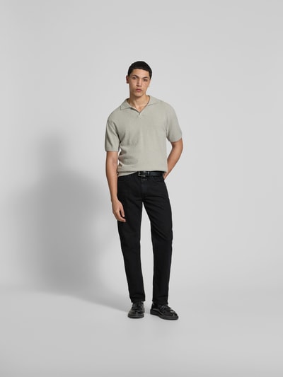 Closed Straight Fit Jeans aus Baumwolle Black 1