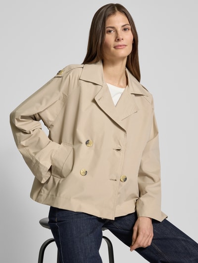 B.Young Trenchcoat mit Reverskragen Modell 'Calea' Sand 3