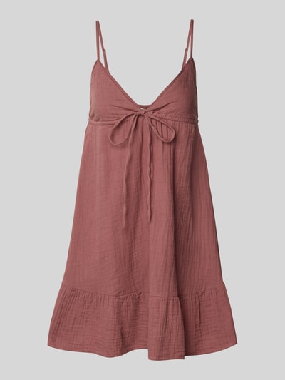 Only Ausgestelltes Freizeitkleid aus reiner Baumwolle Modell 'BLAKE' Mauve 2