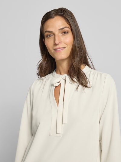 JOOP! Knielanges Kleid mit Schlüsselloch-Ausschnitt Modell 'Darcy' Offwhite 3