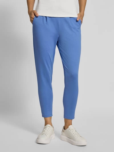 ICHI Jogpants in verkürzter Passform mit elastischem Bund Rauchblau 4