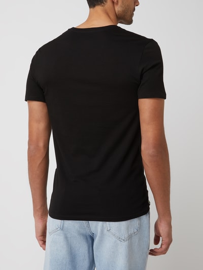 Lacoste Slim fit T-shirt van katoen in set van 3 stuks Middengrijs - 5