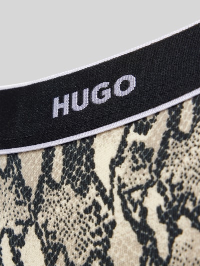 HUGO String mit elastischem Label-Bund im 3er-Pack Black 2