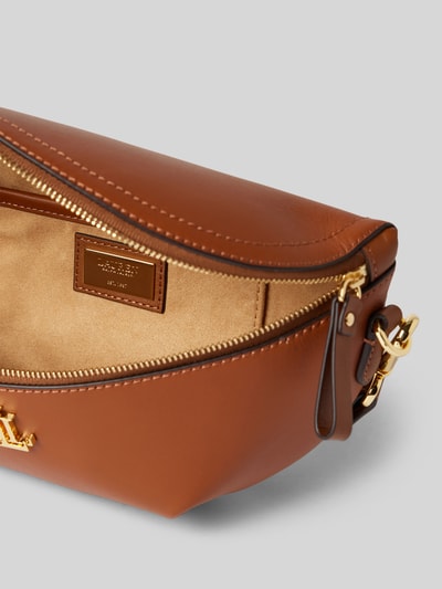 Lauren Ralph Lauren Bauchtasche aus Leder mit Label-Applikation Modell 'MARCY' Cognac 5