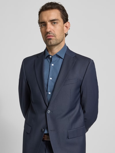 Tommy Hilfiger Tailored Slim Fit Businesshemd aus reiner Baumwolle Bleu 3