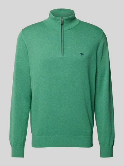 Fynch-Hatton Gebreide pullover met schipperskraag Lichtgroen - 2