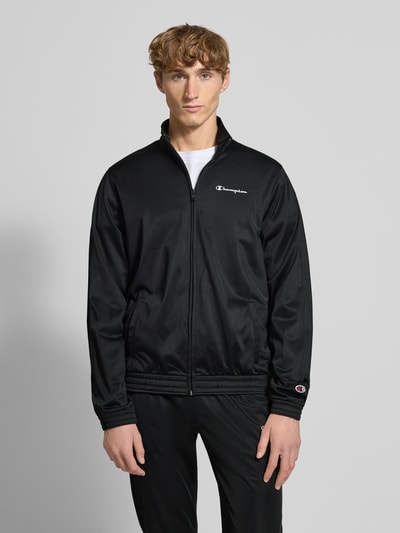 CHAMPION Trainingsanzug mit Stehkragen und Reißverschluss Black 4