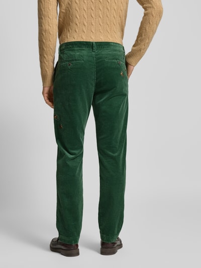 Polo Ralph Lauren Regular Fit Cordhose mit Stitching-Details Gruen 5