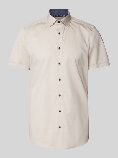 OLYMP Level Five Body fit zakelijk overhemd met kentkraag, model 'New York' Zand - 2