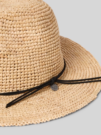 Barts Hut aus Stroh mit Label-Detail Modell 'CELERY' Beige 2