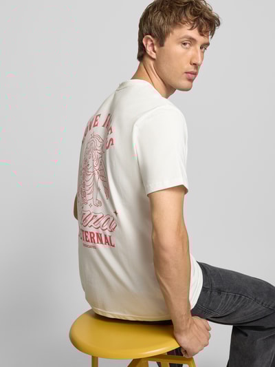 Dedicated T-shirt met labelprint Offwhite - 3