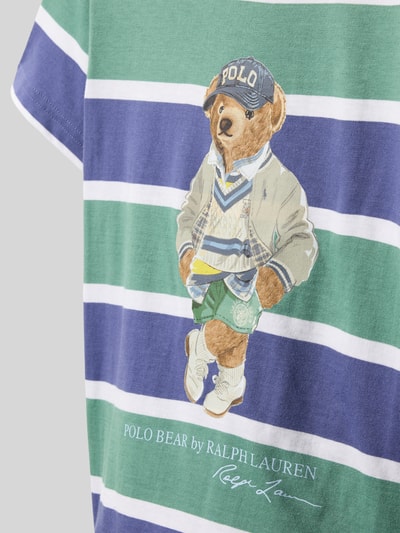 Polo Ralph Lauren Kids T-shirt met labelprint Rietgroen - 2
