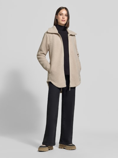Didriksons relaxed fit jack met opstaande kraag model 'Umi' Offwhite - 1