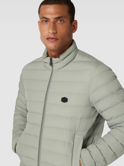 Emporio Armani Daunenjacke mit Stehkragen Oliv 3
