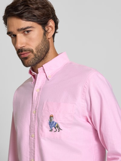 Polo Ralph Lauren Vrijetijdsoverhemd met knoopsluiting Oudroze - 3