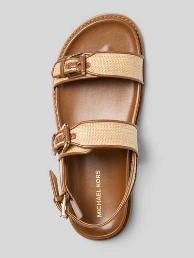 MICHAEL Michael Kors Sandalette mit Riemen Modell 'NIA' Cognac 3