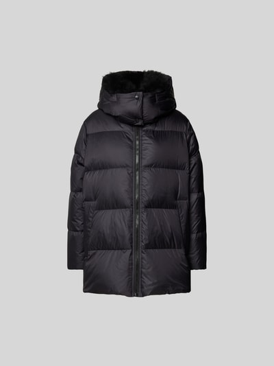 Yves Salomon Steppjacke mit Kapuze Black 2