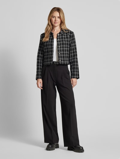 Vero Moda Tweed jack met sierknopen Zwart - 1