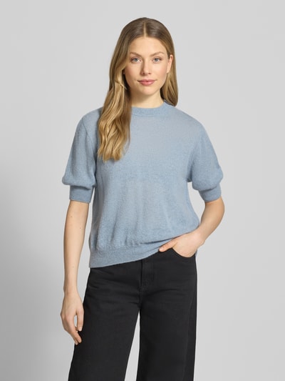 DRYKORN Gebreide pullover van alpacamix model 'SANIDY' Bleu - 4