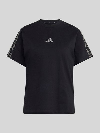 adidas Sportswear Regular Fit T-Shirt aus reiner Baumwolle Black 2
