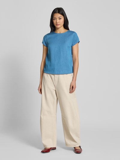 Vila Regular Fit Blusenshirt Modell 'BISTA' Jeansblau 1